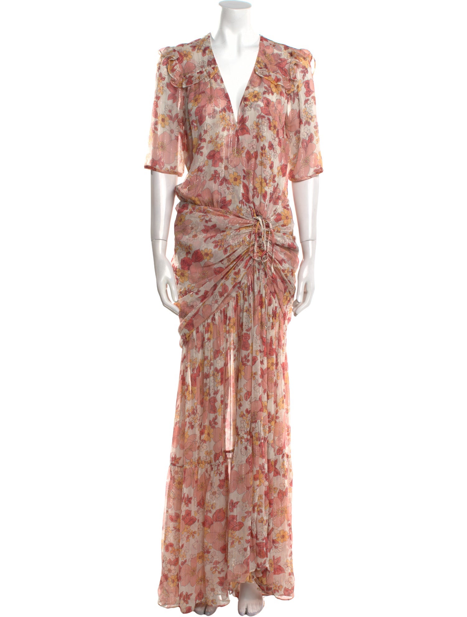 Victoria Beckham Silk Long Dress