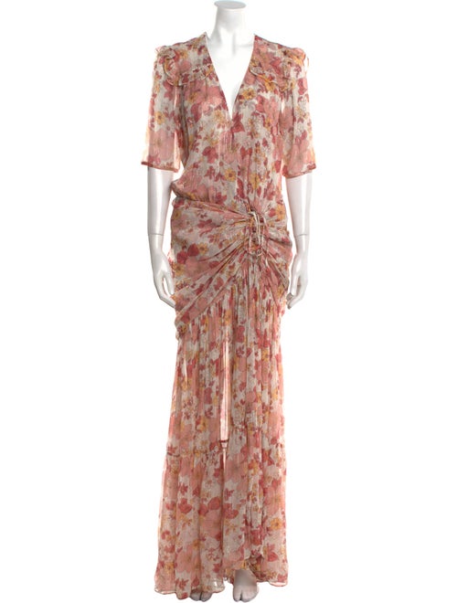 Victoria Beckham Silk Long Dress