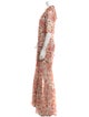 Victoria Beckham Silk Long Dress
