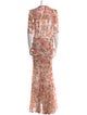 Victoria Beckham Silk Long Dress