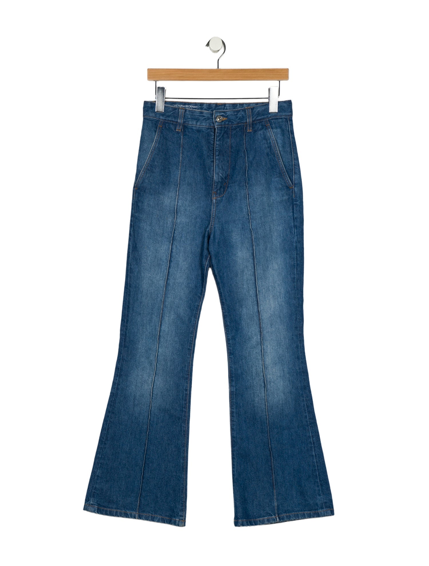 Victoria Beckham High-Rise Wide Leg Jeans
