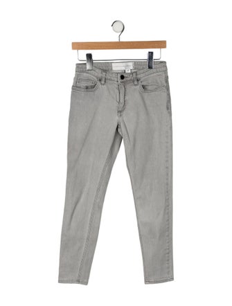 Victoria Beckham Mid-Rise Skinny Leg Jeans