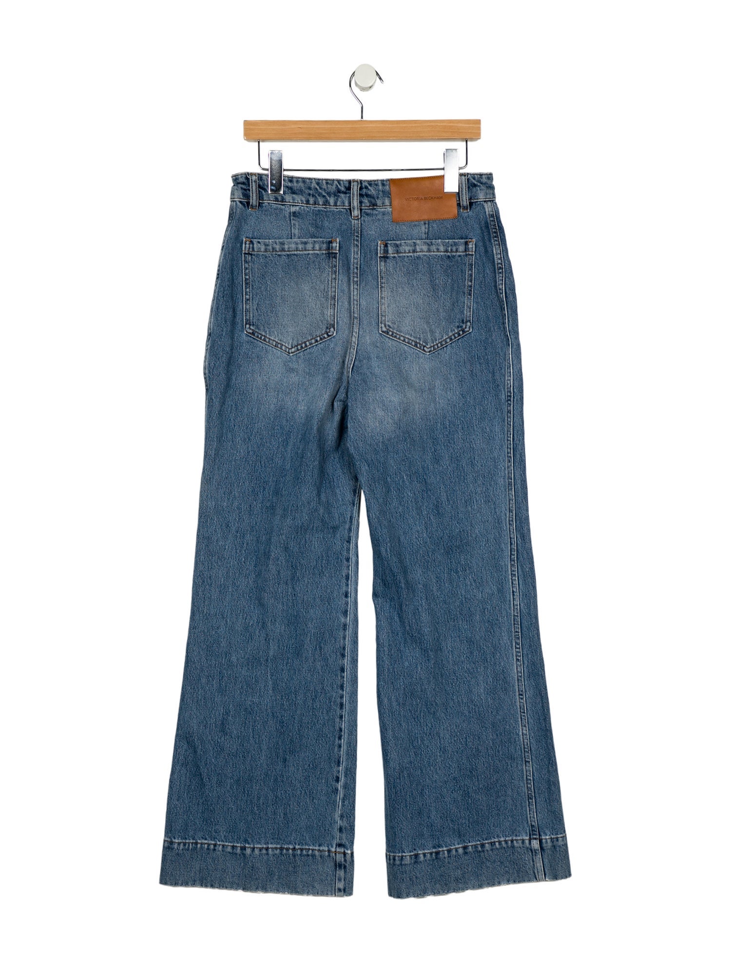 Victoria Beckham High-Rise Wide Leg Jeans