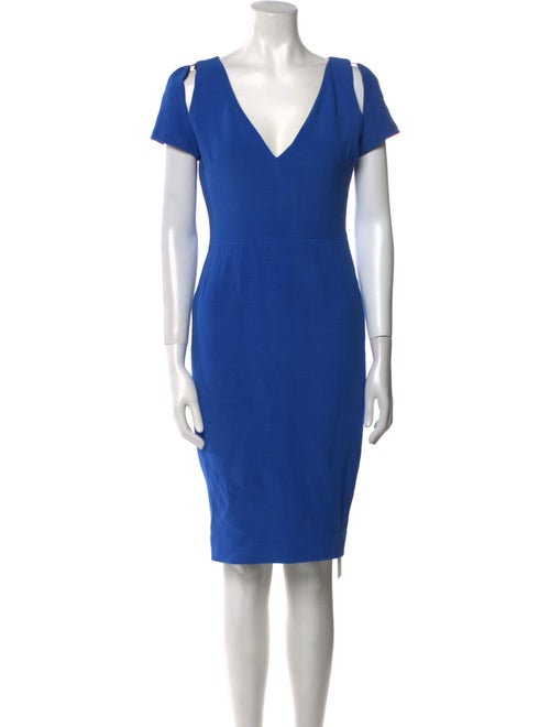 Victoria Beckham Wool Knee-Length Dress