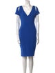 Victoria Beckham Wool Knee-Length Dress