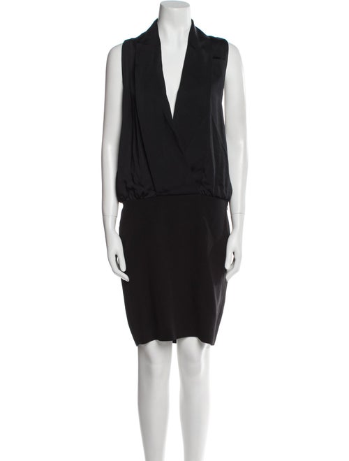 Victoria Beckham V-Neck Knee-Length Dress