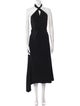 Victoria Beckham Halterneck Long Dress