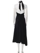 Victoria Beckham Halterneck Long Dress