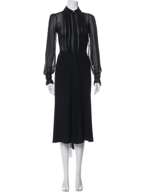 Victoria Beckham Silk Long Dress