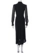 Victoria Beckham Silk Long Dress