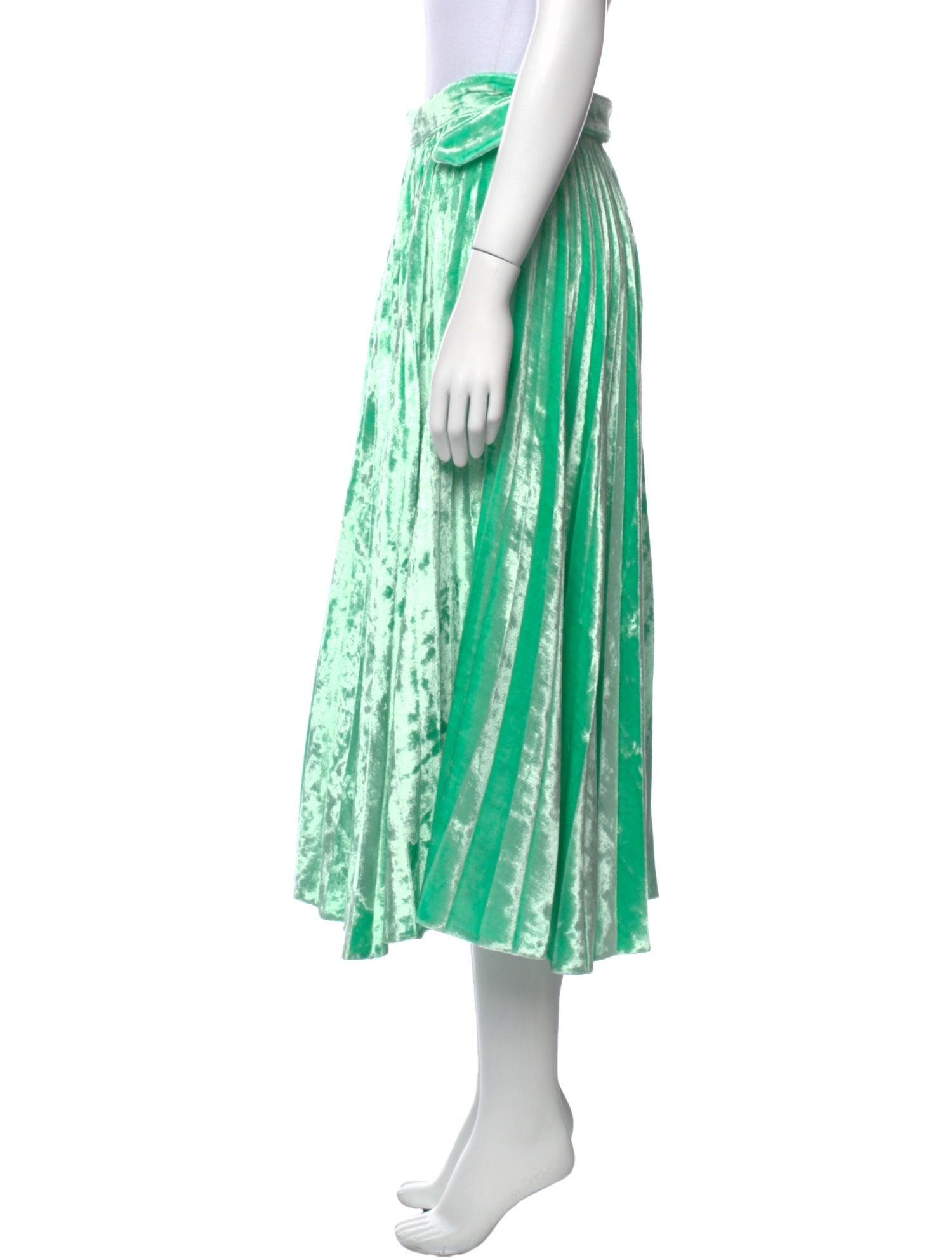 Victoria Beckham Printed Midi Length Skirt