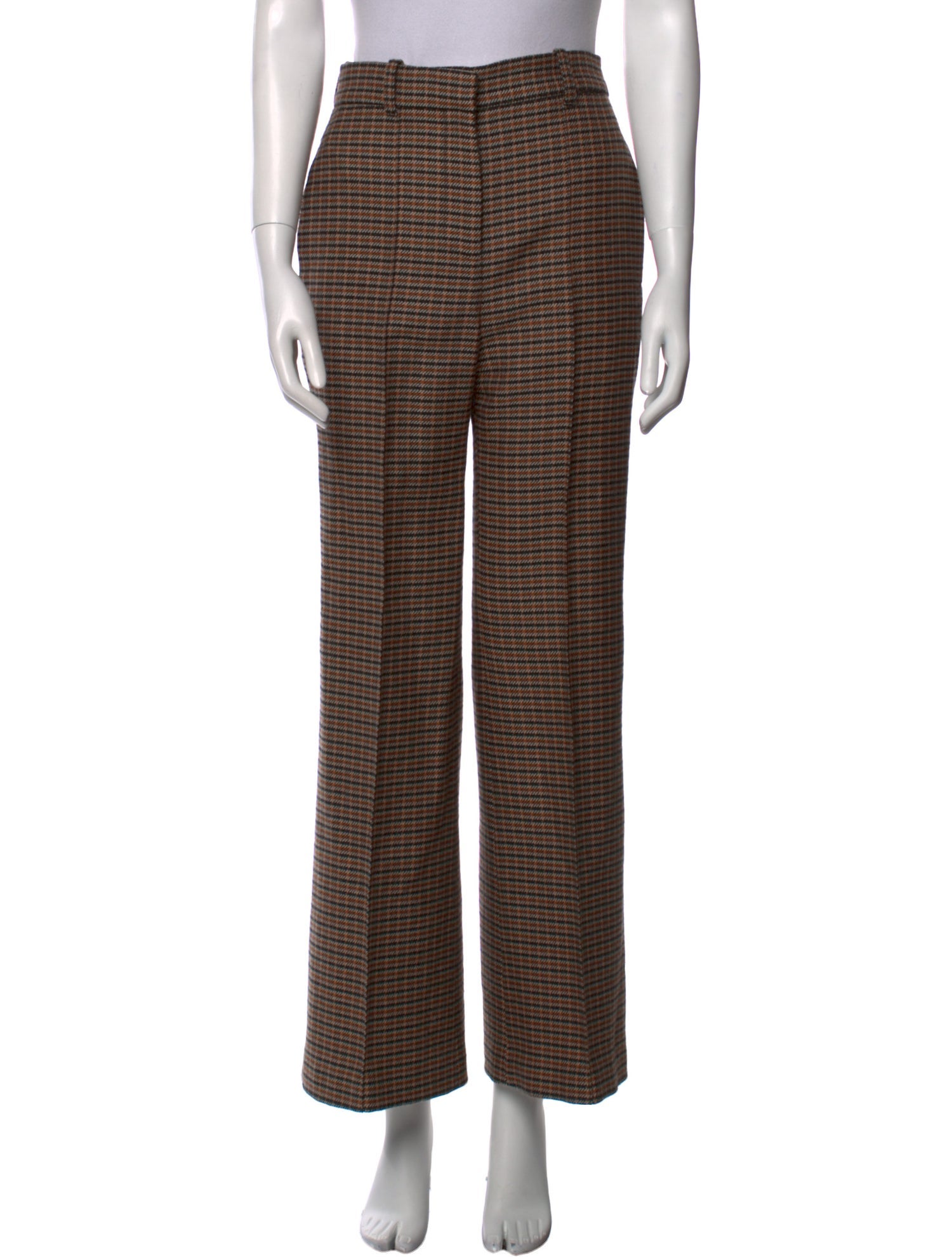 Victoria Beckham Wool Wide Leg Pants