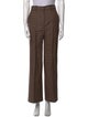 Victoria Beckham Wool Wide Leg Pants