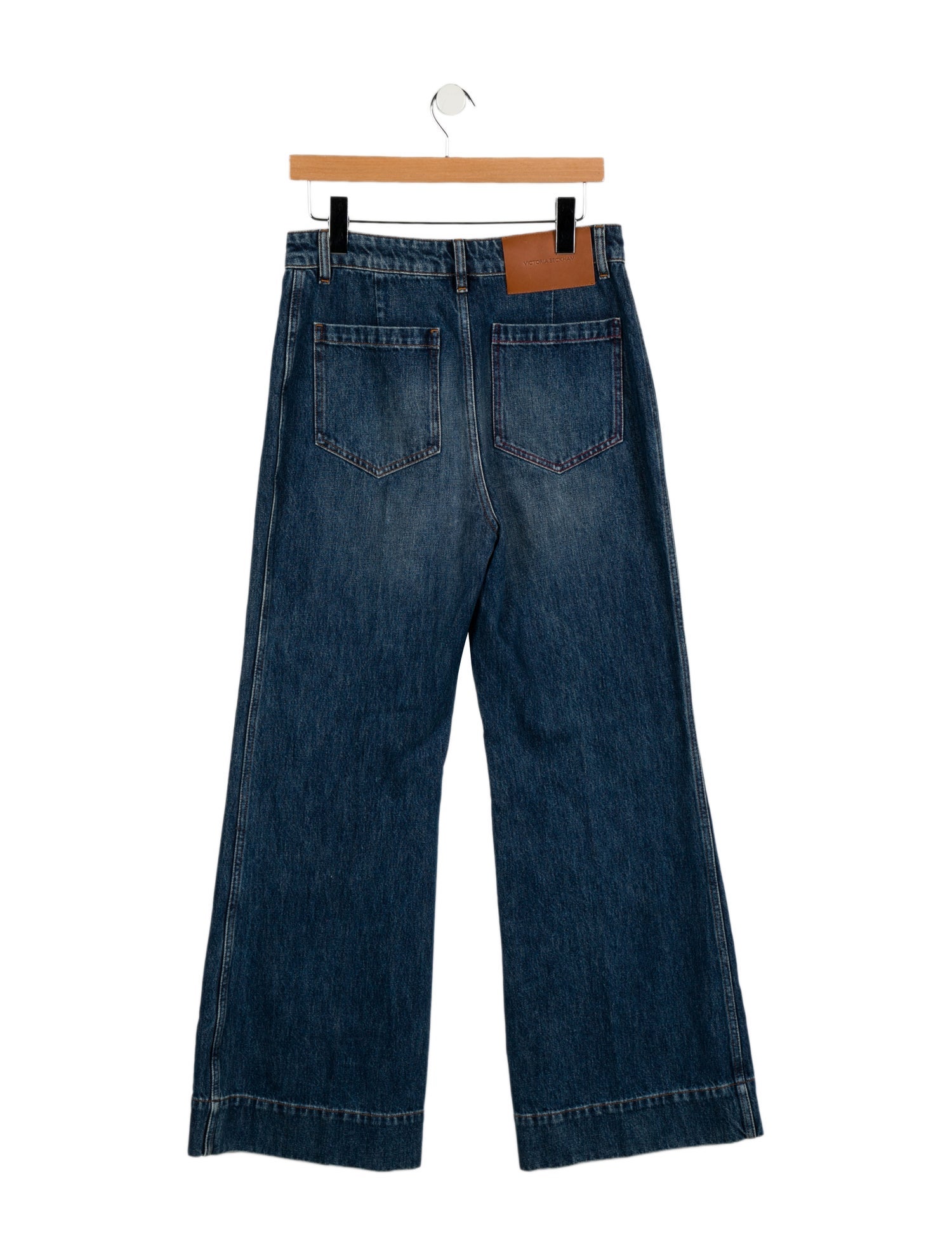 Victoria Beckham High-Rise Wide Leg Jeans
