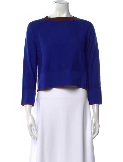 Victoria Beckham Wool Bateau Neckline Sweater
