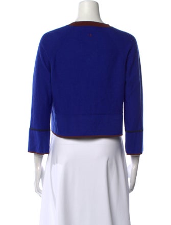 Victoria Beckham Wool Bateau Neckline Sweater