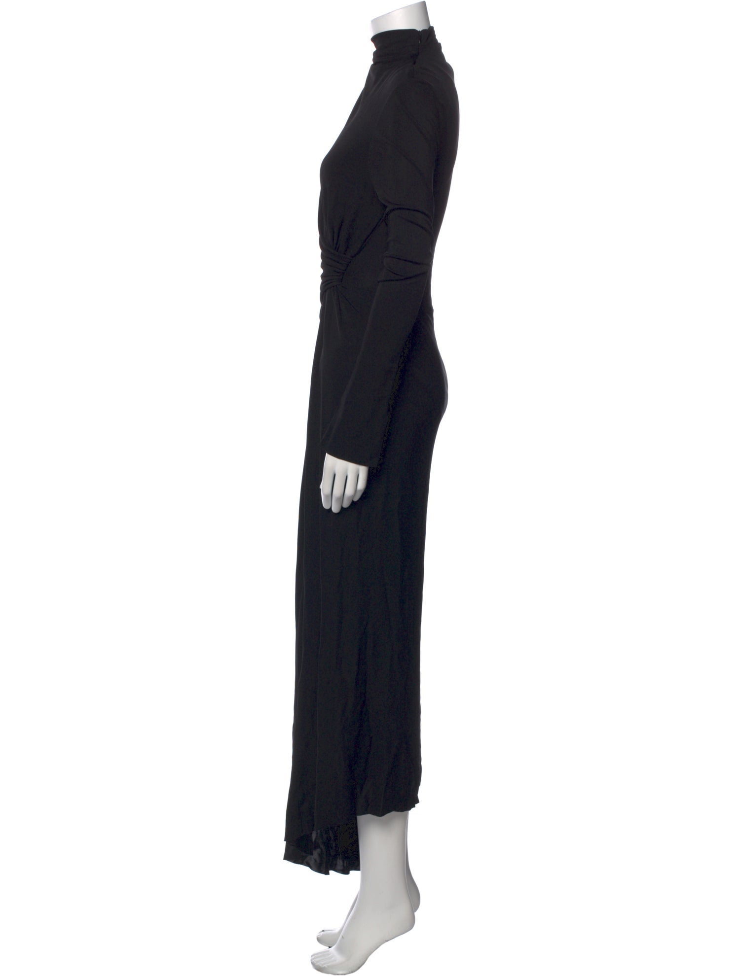 Victoria Beckham Turtleneck Long Dress