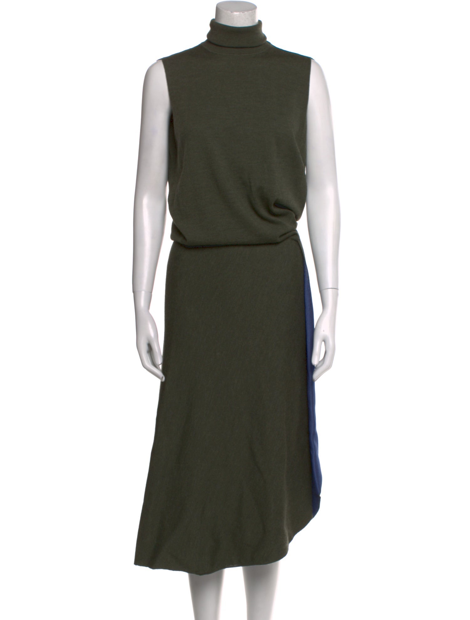 Victoria Beckham Turtleneck Long Dress