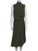 Victoria Beckham Turtleneck Long Dress