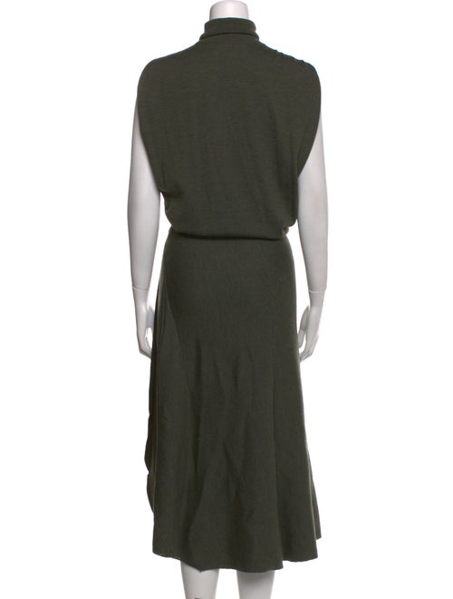 Victoria Beckham Turtleneck Long Dress