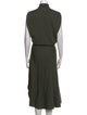 Victoria Beckham Turtleneck Long Dress