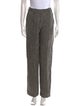 Victoria Beckham Wool Straight Leg Pants