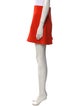 Victoria Beckham Wool Mini Skirt