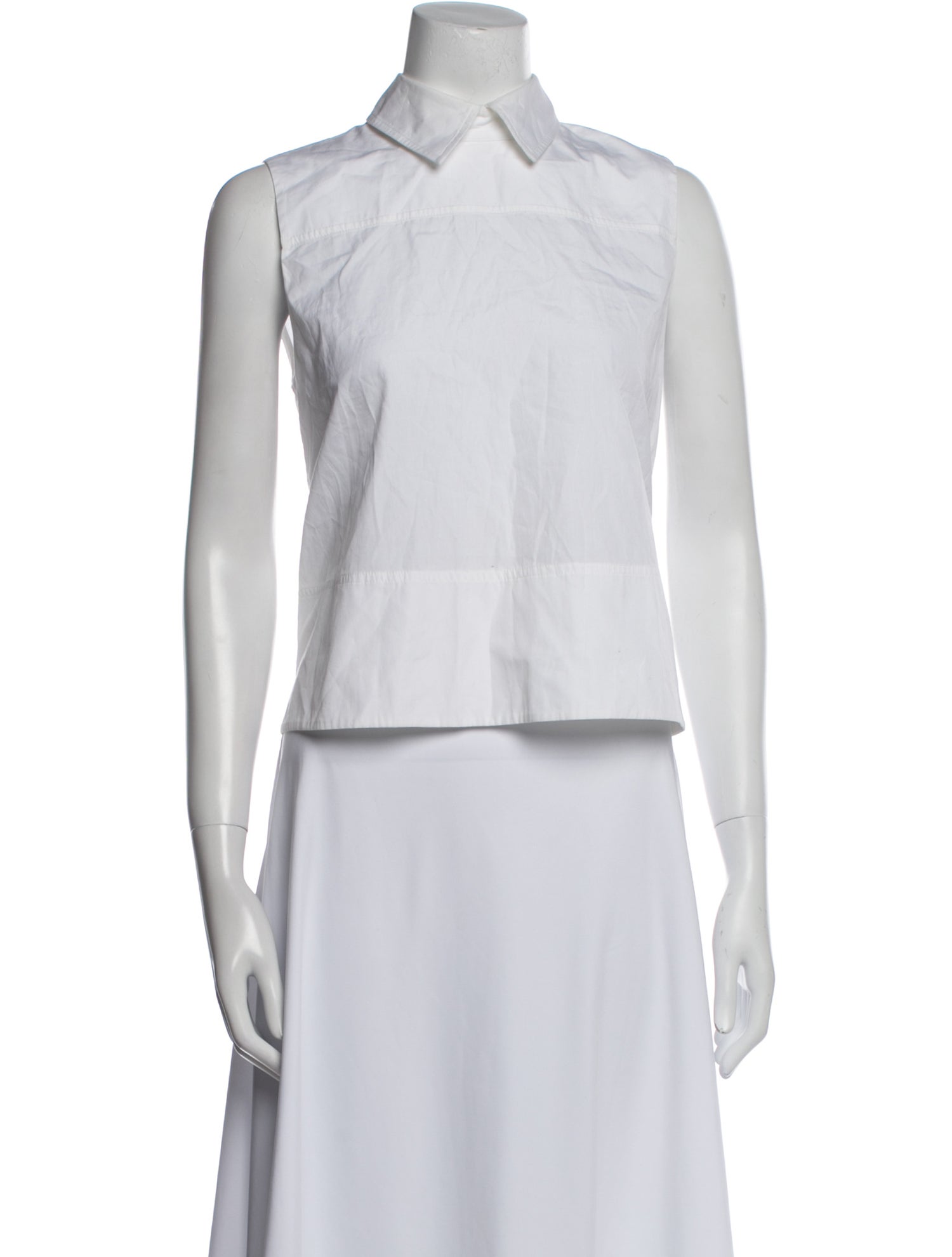 Victoria Beckham Sleeveless Crop Top