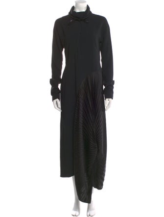 Victoria Beckham Turtleneck Long Dress