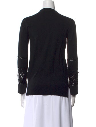 Victoria Beckham Wool Mock Neck Sweater