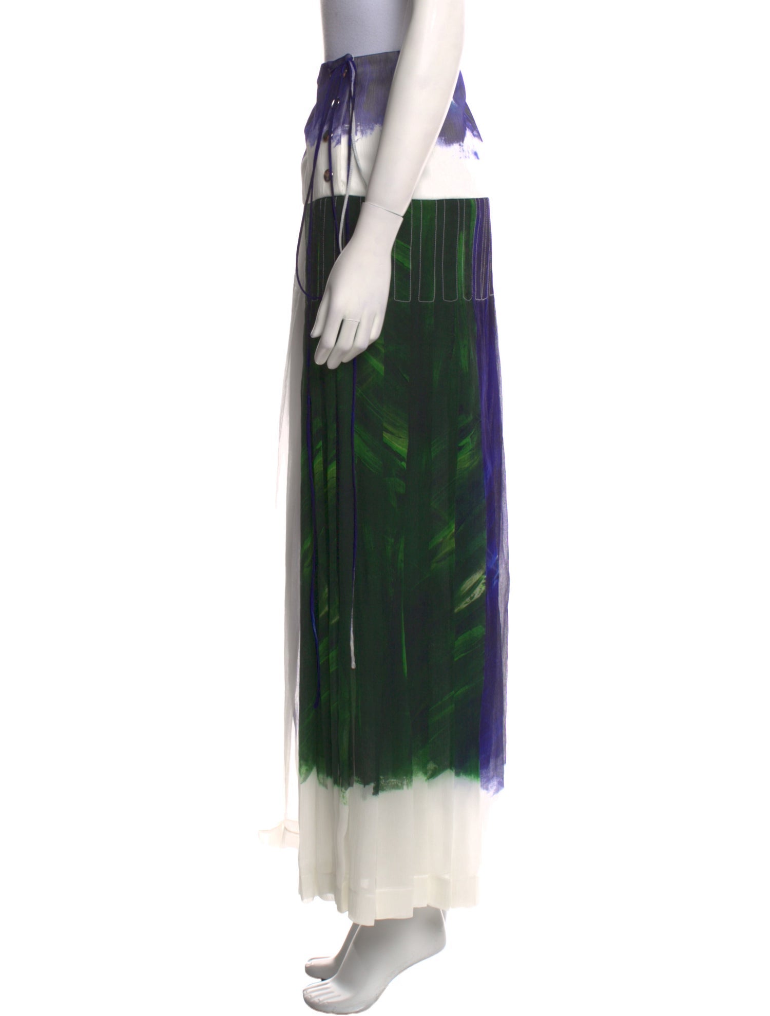 Victoria Beckham Silk Long Skirt w/ Tags