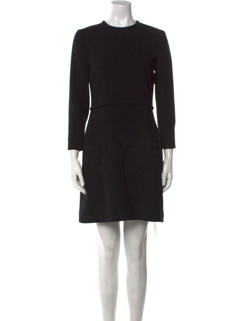Victoria Beckham Wool Mini Dress