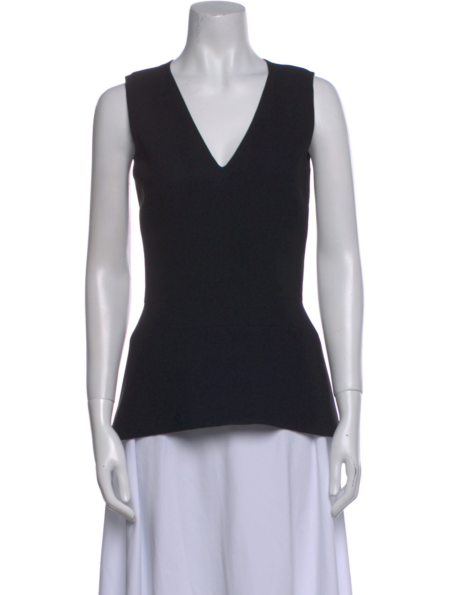 Victoria Beckham V-Neck Sleeveless Top