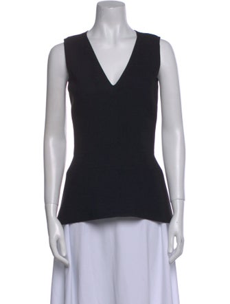 Victoria Beckham V-Neck Sleeveless Top
