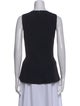 Victoria Beckham V-Neck Sleeveless Top
