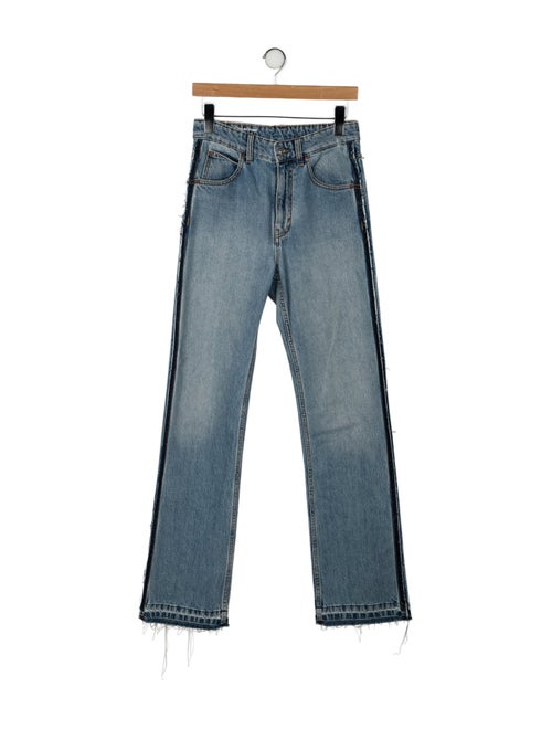 Victoria Beckham Mid-Rise Wide Leg Jeans