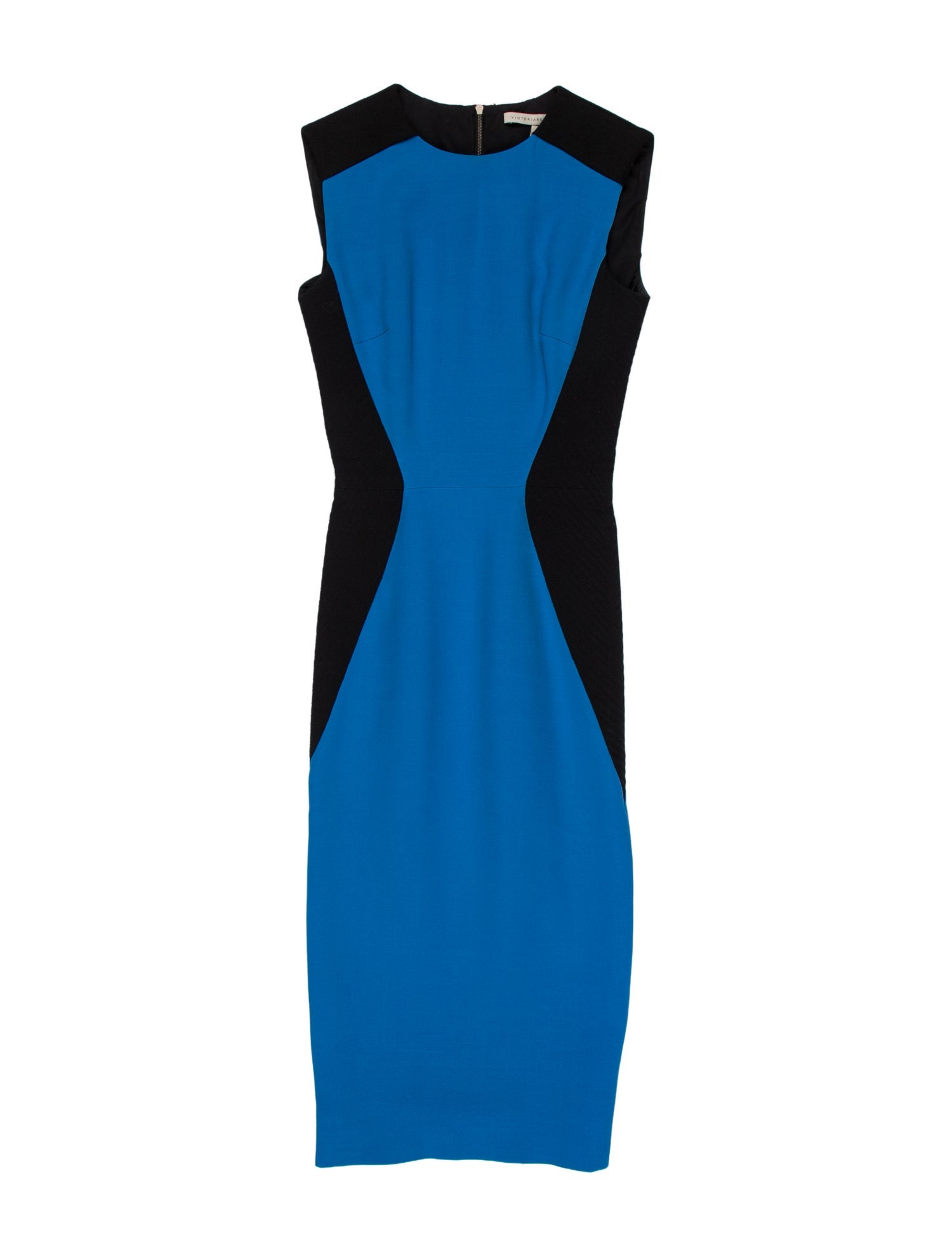 Victoria Beckham Wool Midi Length Dress