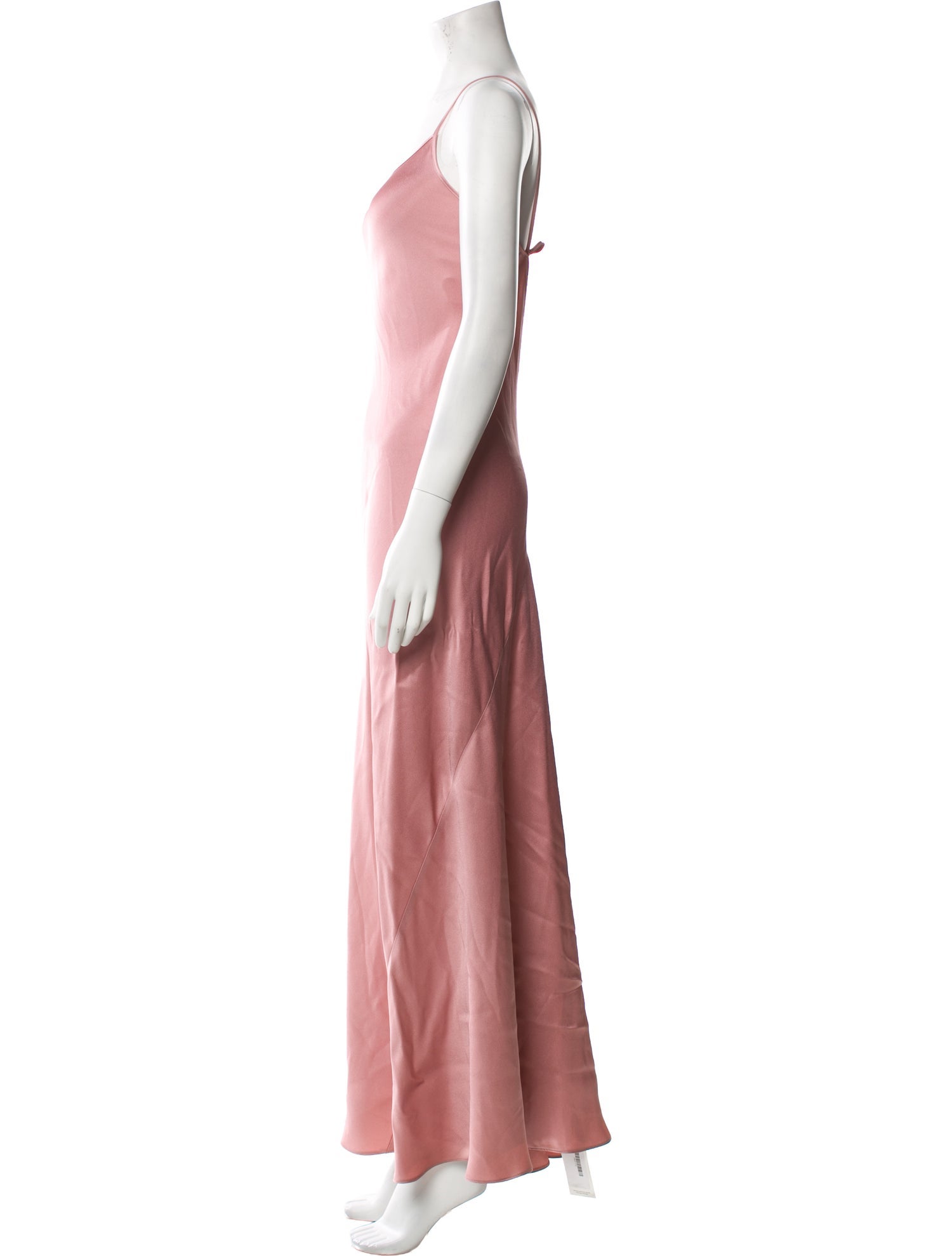 Victoria Beckham Scoop Neck Long Dress