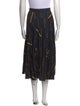 Victoria Beckham Printed Midi Length Skirt