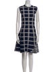 Victoria Beckham Wool Mini Dress