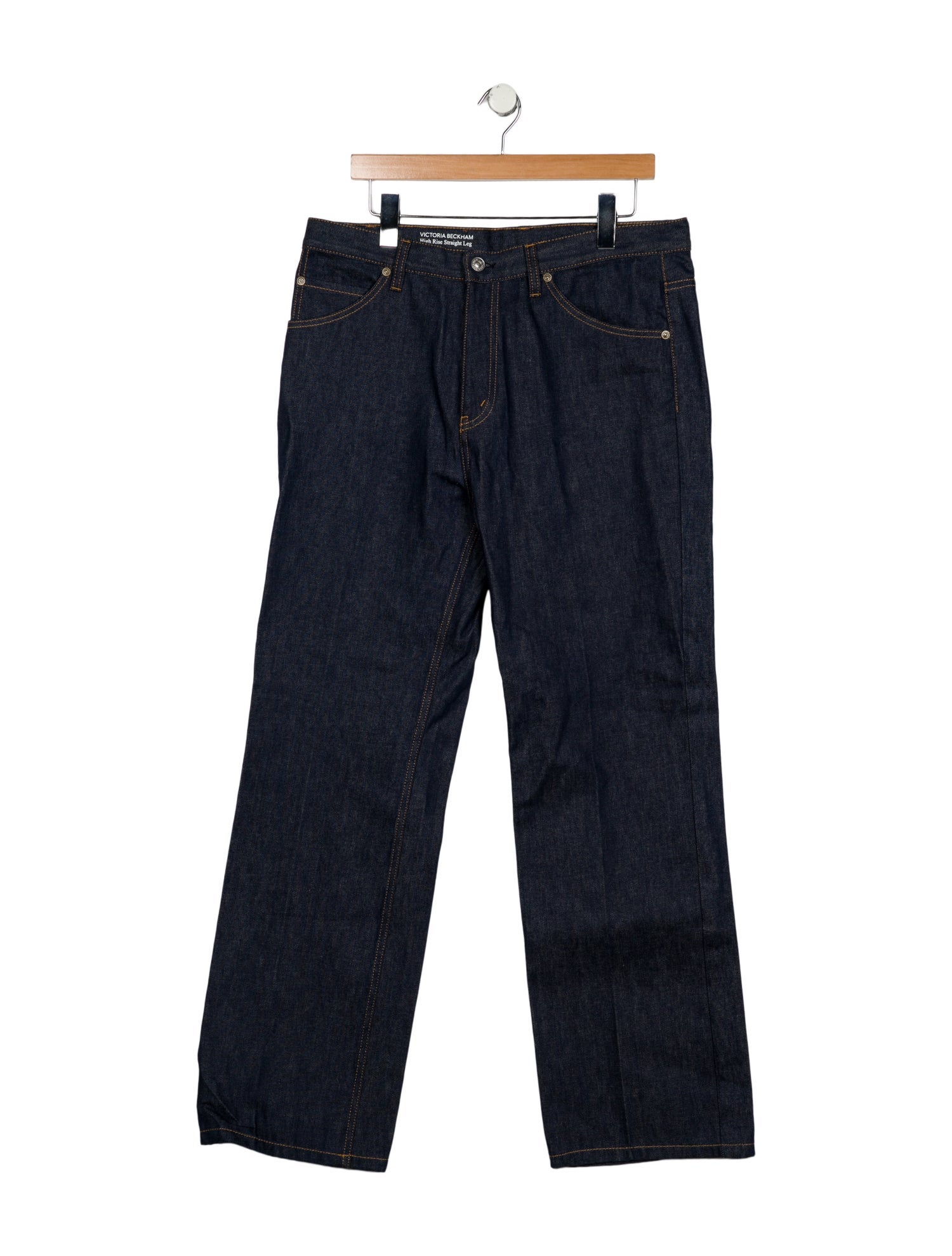 Victoria Beckham High-Rise Wide Leg Jeans