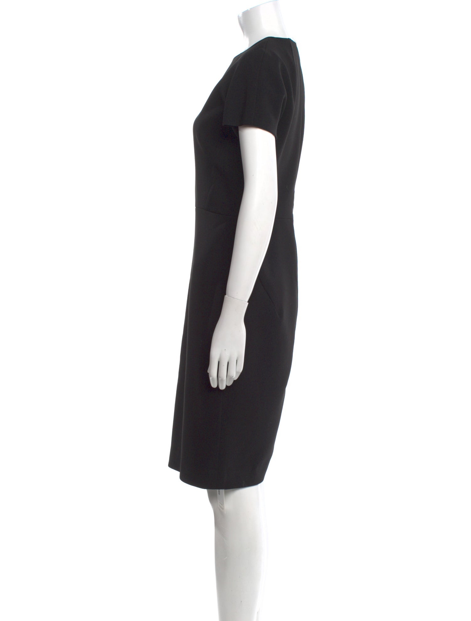 Victoria Beckham Crew Neck Knee-Length Dress w/ Tags