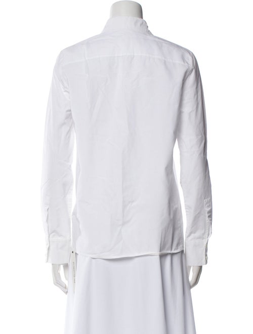 Victoria Beckham Long Sleeve Button-Up Top