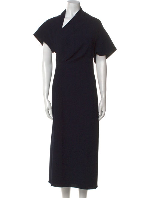 Victoria Beckham Cowl Neck Long Dress