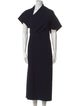 Victoria Beckham Cowl Neck Long Dress