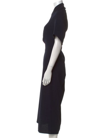 Victoria Beckham Cowl Neck Long Dress