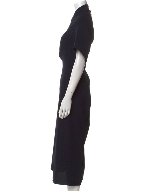 Victoria Beckham Cowl Neck Long Dress