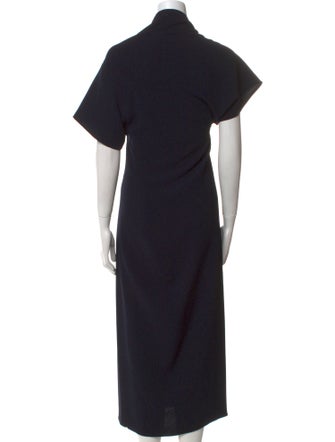 Victoria Beckham Cowl Neck Long Dress