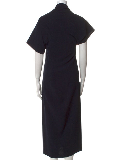 Victoria Beckham Cowl Neck Long Dress