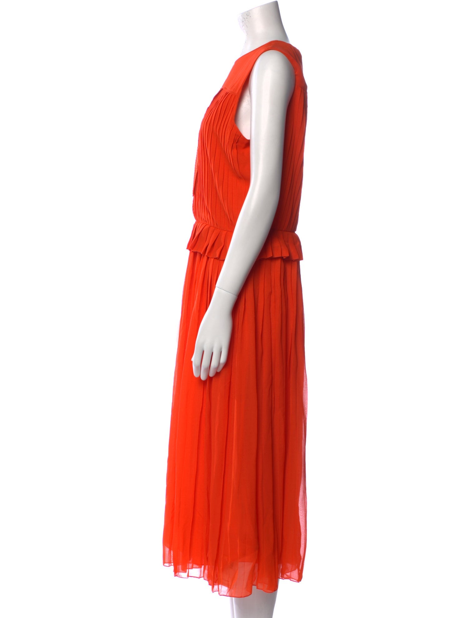 Victoria Beckham Silk Long Dress